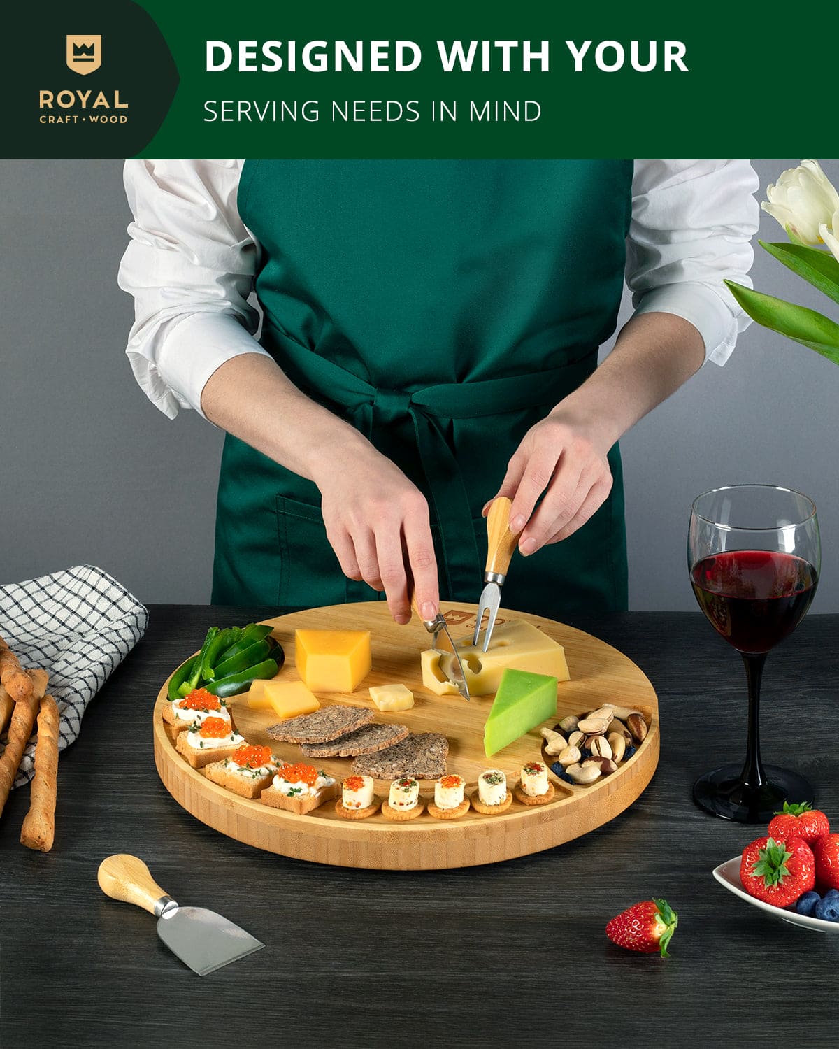 Cheese Board, Round